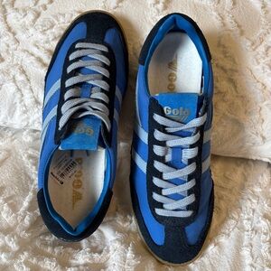 Gola Firefly Retro Sneakers Blue Gum Sole Women’s Size 8 NWT